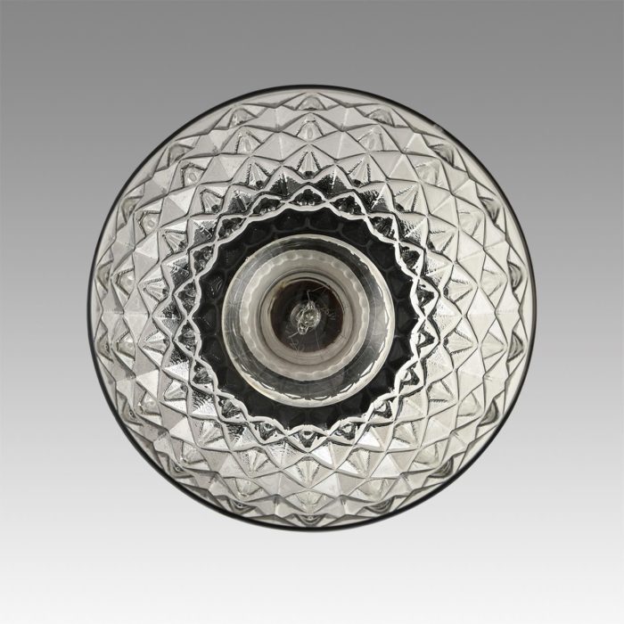 Подвесной светильник LUMION ELENIKA, черный, смоки/черный, E27, 60W