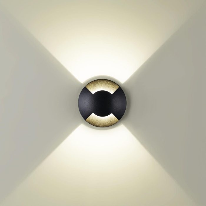 Ландшафтный светильник ODEON LIGHT WALD, черный, LED, LED 3W, 3000K