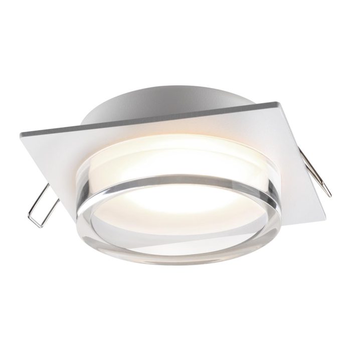 Встраиваемый светильник NOVOTECH GEM, белый, GX53, 12W