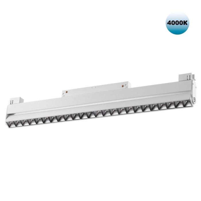 Трековый светильник NOVOTECH FLUM, белый, LED, LED 24W, 4000K