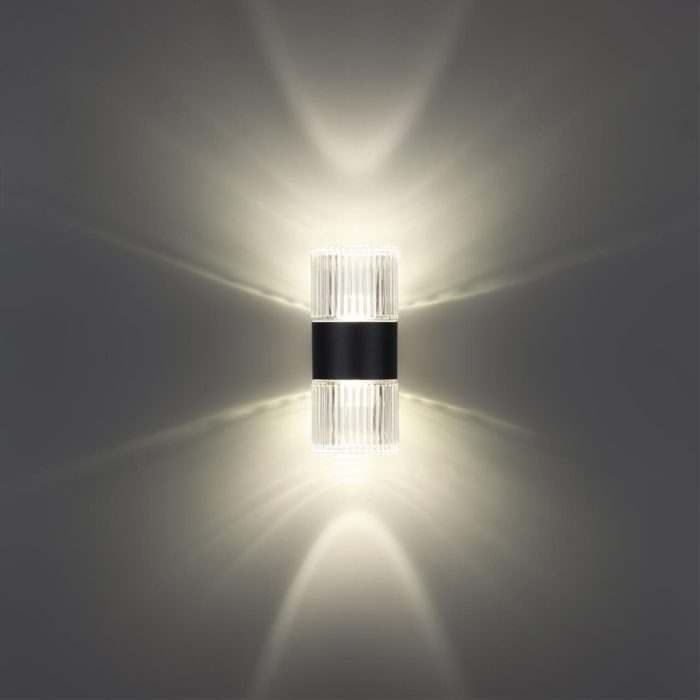Бра NOVOTECH ESTIMA, черный, LED, LED 14W, 4000K