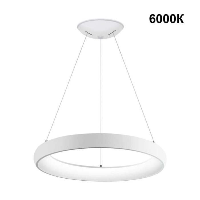 Подвесной светильник NOVOTECH FOLD, белый, LED, LED 60W, 3000K