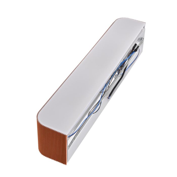 Бра LUMION GOFERA, белый, кирпичный/белый, E14 LED, LED 60W