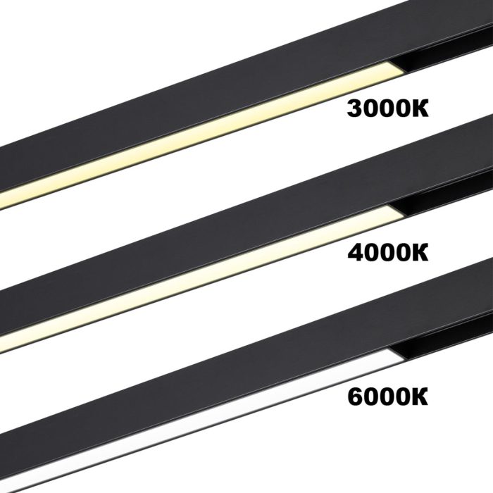 Трековый светильник NOVOTECH VECTOR, черный, LED, LED 30W, 3000K