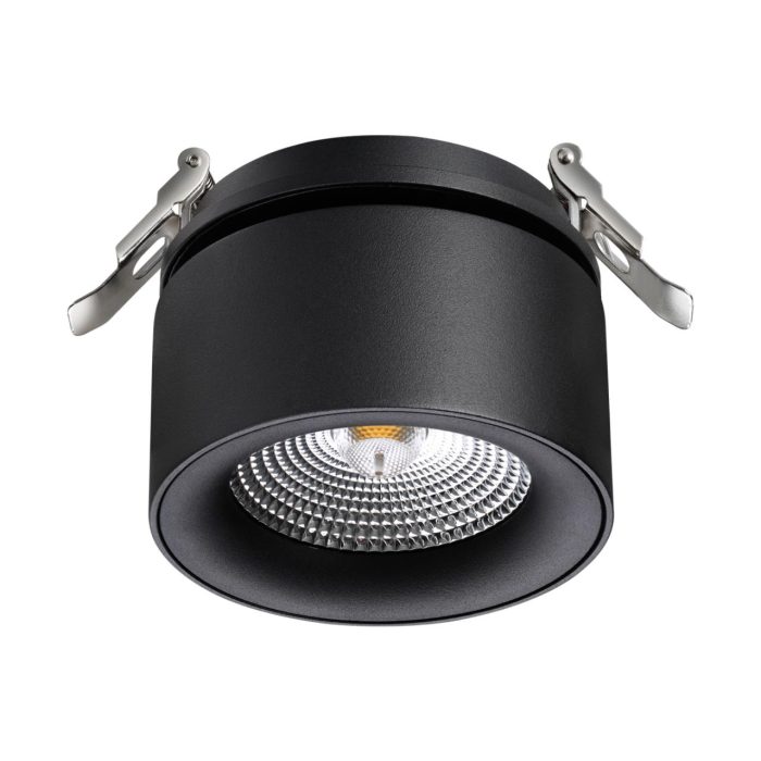 Встраиваемый светильник NOVOTECH GRODA, черный, LED, LED 25W, 4000K