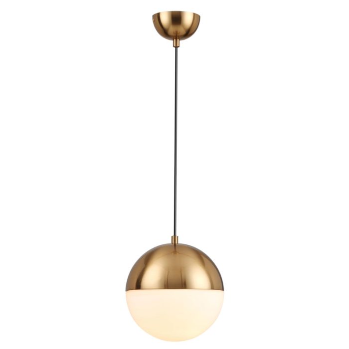 Подвесной светильник ODEON LIGHT PINGA, античн бронза/белый, E27, 40W