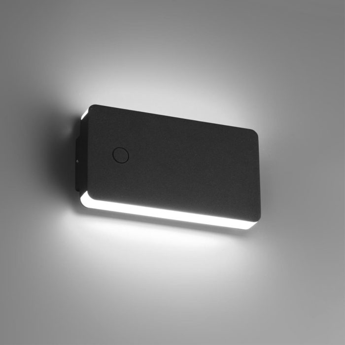Уличный светильник NOVOTECH STRAIT, черный, LED, LED 10W, 3000K