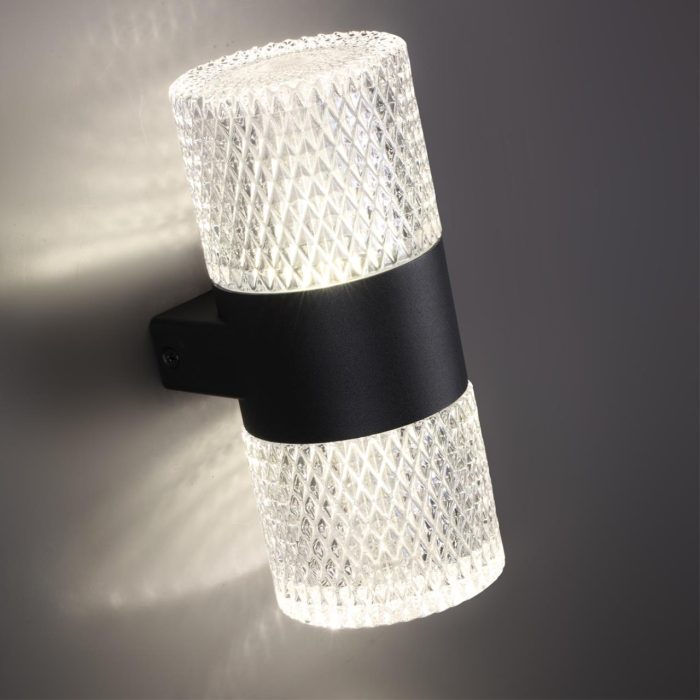 Бра NOVOTECH ESTIMA, черный, LED, LED 14W, 4000K