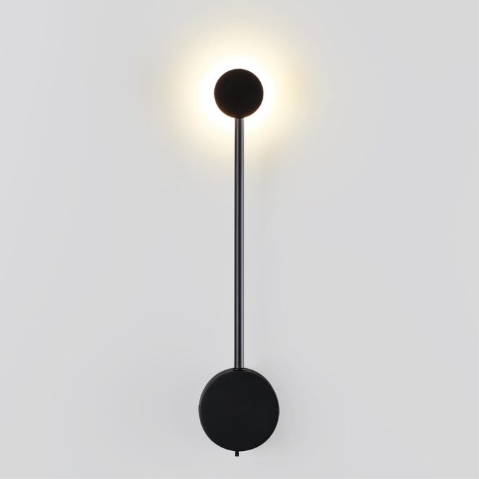 Бра ODEON LIGHT SATELLITE, черный, LED, LED 6W, 3000K