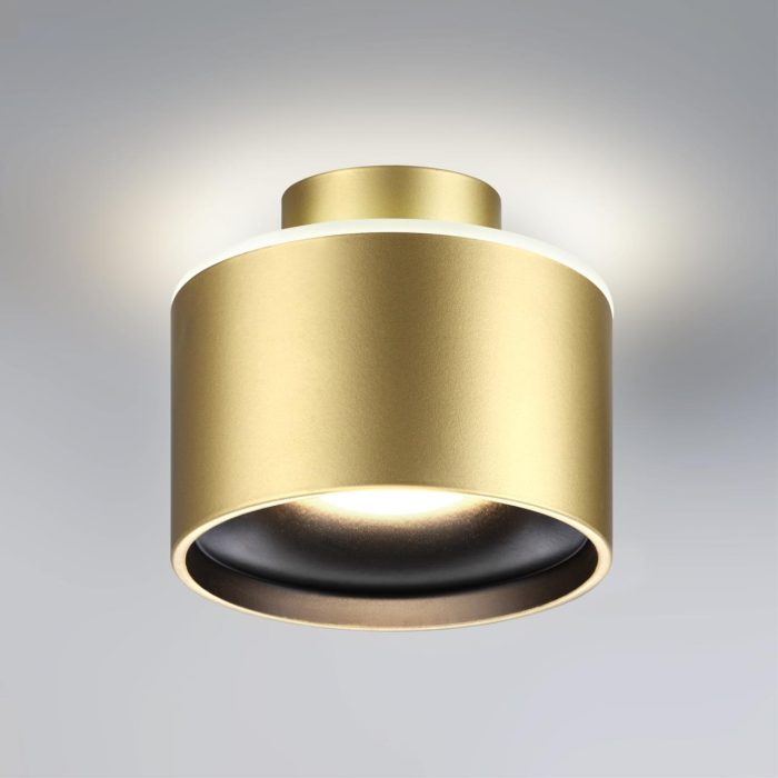 Светильник накладной NOVOTECH GIRO, бронза светлая/бронзовый, LED, LED 15W, 3000K