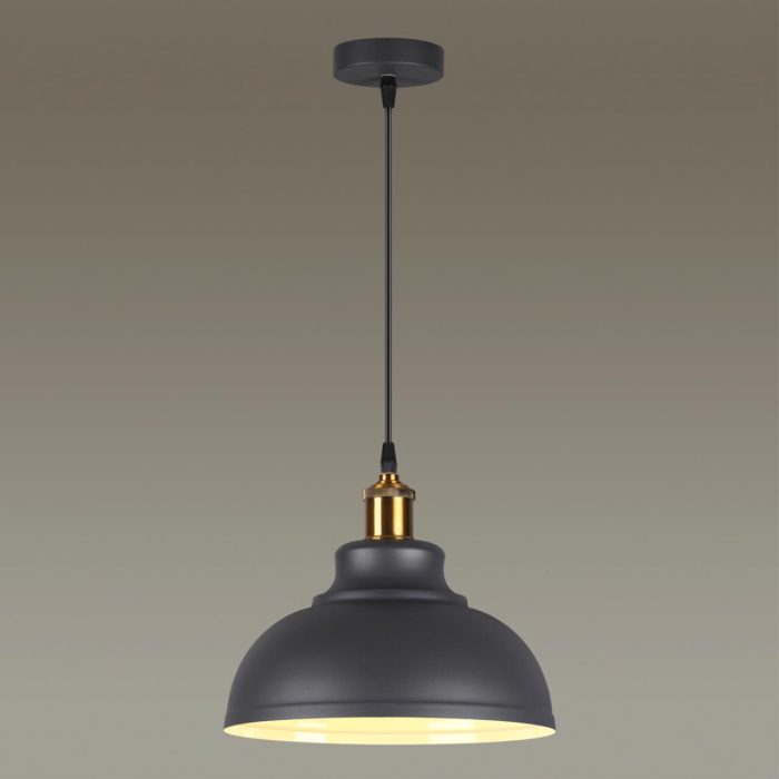 Подвесной светильник ODEON LIGHT MIRT, темн серый/бронзовый, E27, 60W