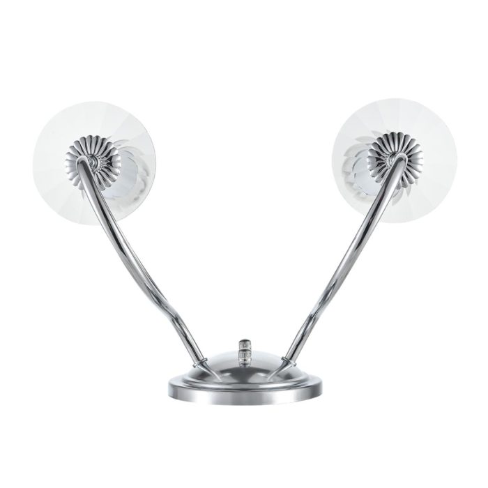 Бра LUMION INCANTO, хром, прозрачный/хром, E14, 80W