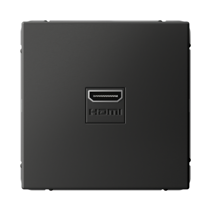 ArtGallery розетка HDMI, механизм, базальт