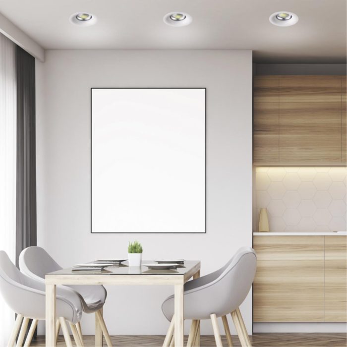 Встраиваемый светильник NOVOTECH GLOK, белый, LED, LED 10W, 4100K