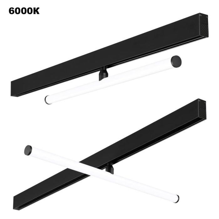 Трековый светильник NOVOTECH FLUM, черный, LED, LED 12W, 3000K