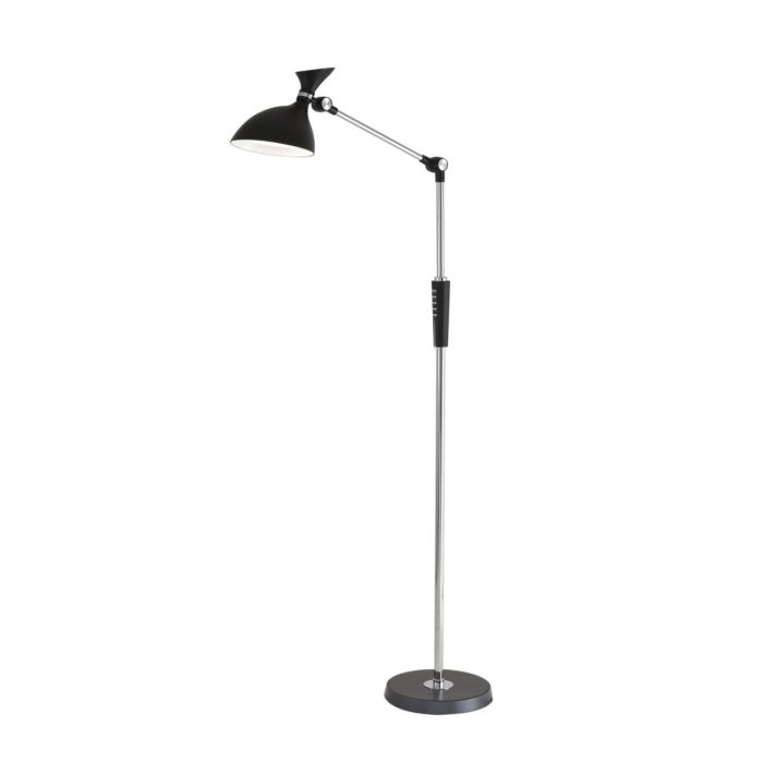 Торшер LUMION HORSA, черный, LED, LED 15W, 3000K
