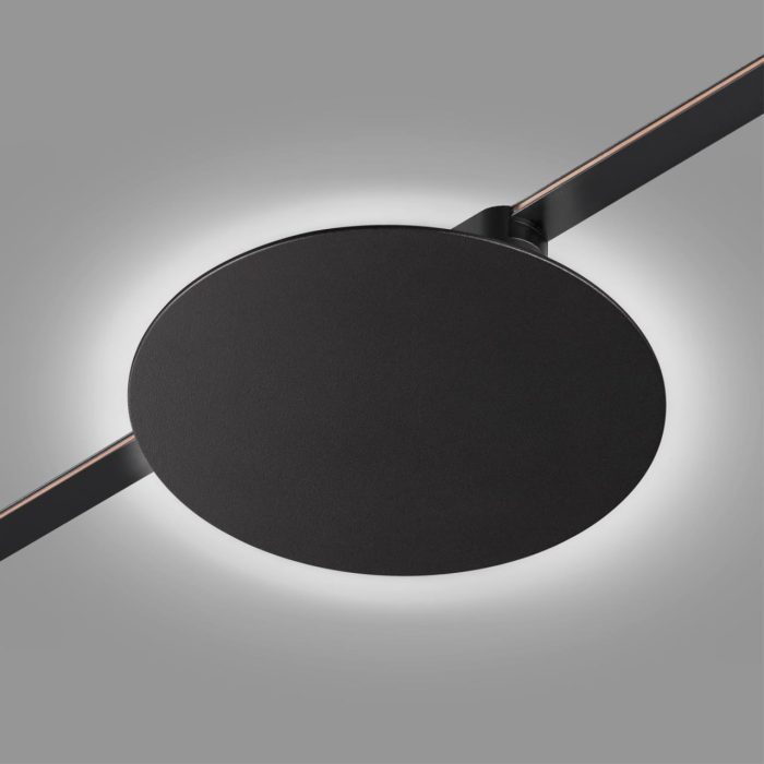 Трековый светильник NOVOTECH EASY, черный, LED, LED 24W, 3000K