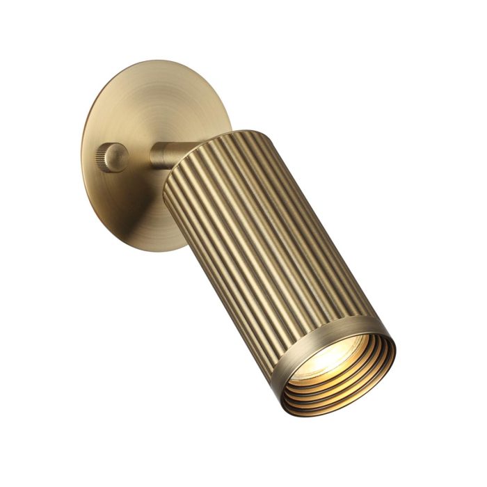 Бра ODEON LIGHT MANCHESTER, бронзовый, GU10 LED, LED 10W