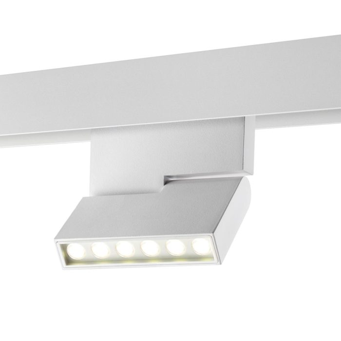 Трековый светильник NOVOTECH FLUM, белый, LED, LED 12W, 3000K
