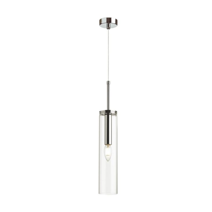 Подвесной светильник ODEON LIGHT KLUM, хром/прозрачный, E14, 40W