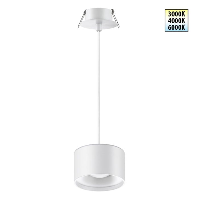 Подвесной светильник NOVOTECH GIRO, белый, LED, LED 15W, 3000K