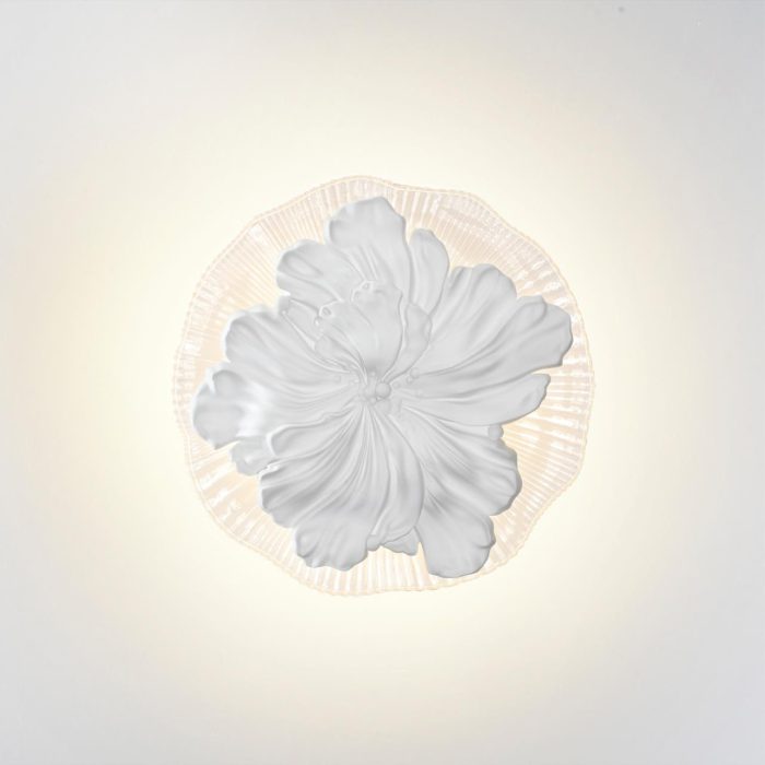 Бра ODEON LIGHT FIORE, белый, LED, LED 9W, 3000K