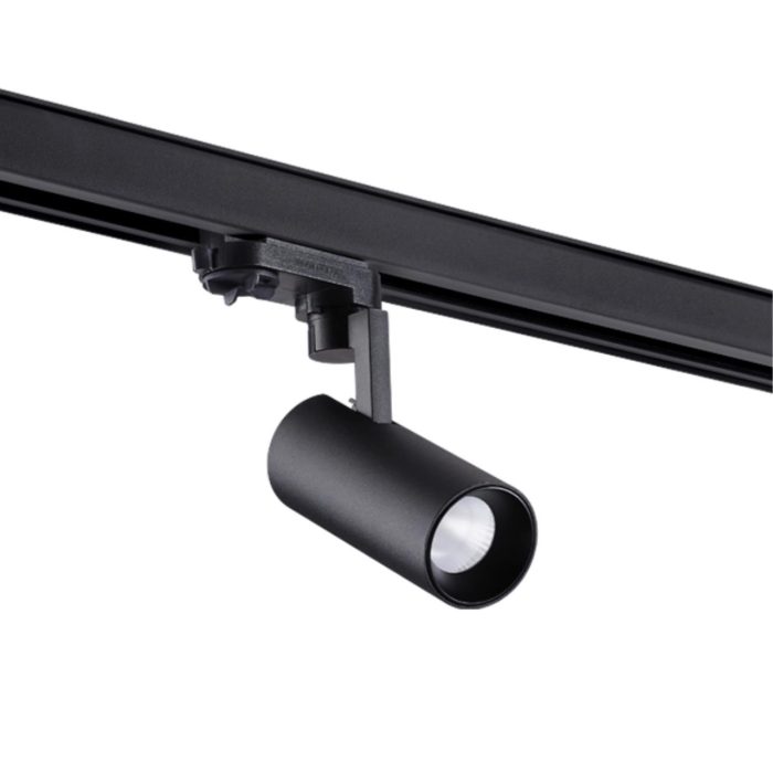 Трековый светильник NOVOTECH HELIX, черный, LED, LED 10W, 4000K