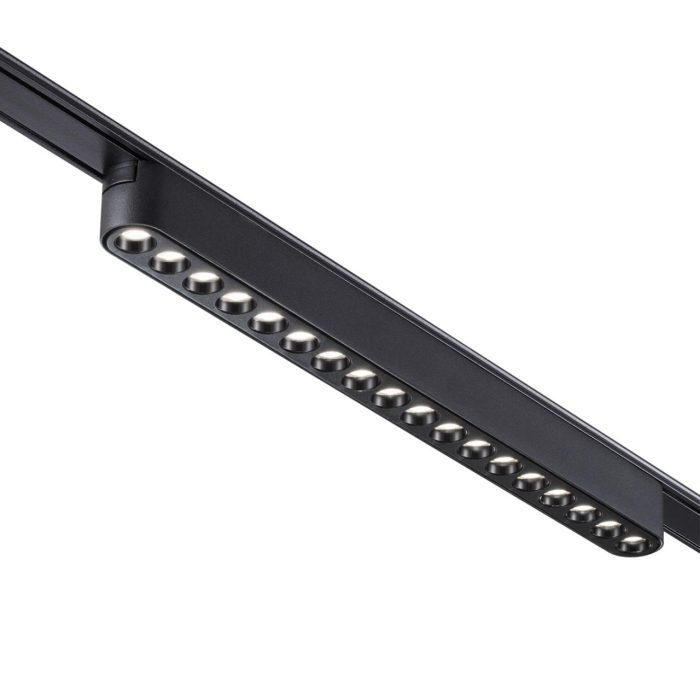 Трековый светильник NOVOTECH SMAL, черный, LED, LED 18W, 3000K