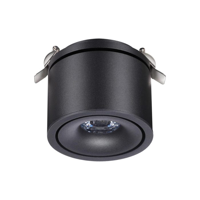 Встраиваемый светильник NOVOTECH GRODA, черный, LED, LED 15W, 4000K