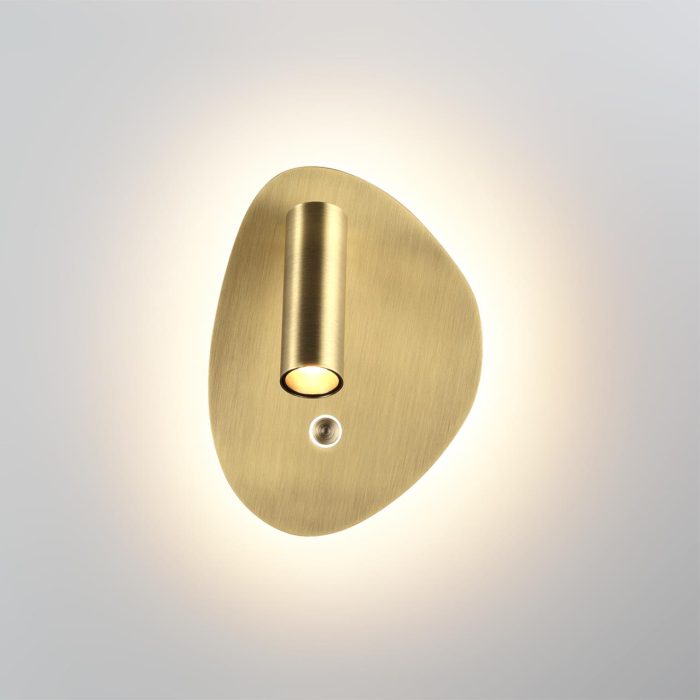 Бра ODEON LIGHT ROY, бронзовый, LED, LED 9W, 2700K