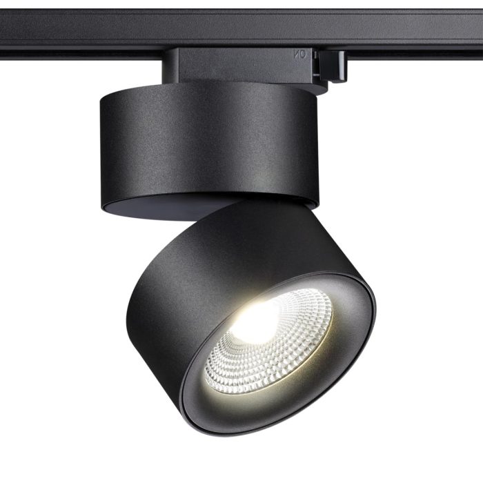 Трековый светильник NOVOTECH GRODA, черный, LED, LED 25W, 4000K