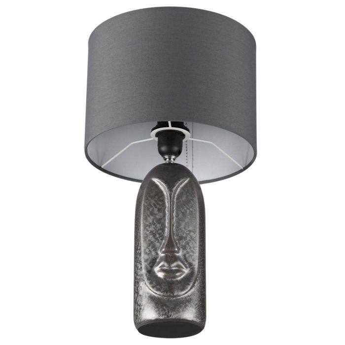 Настольная лампа LUMION AKIVI, серый, E27, 60W