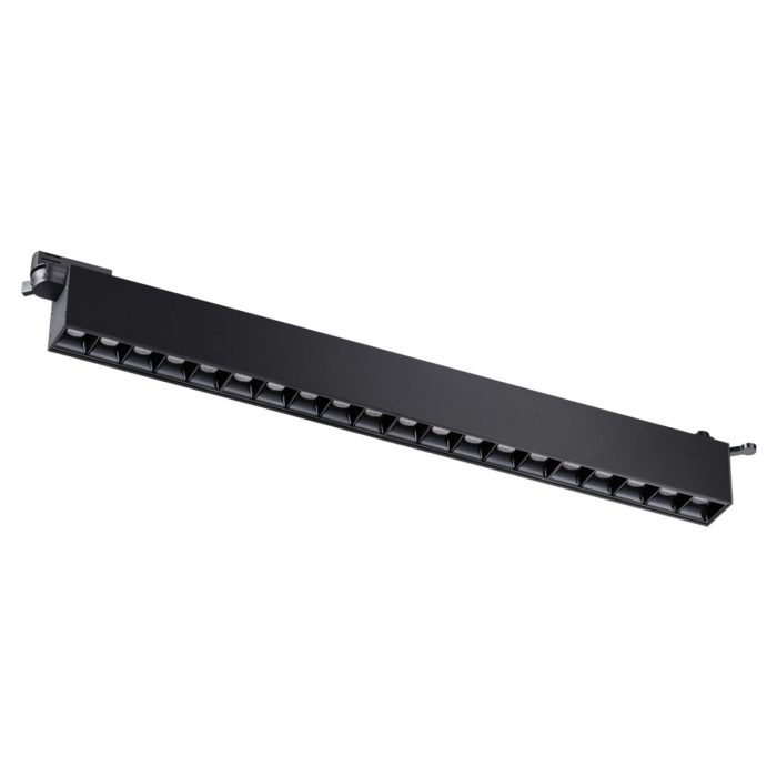 Трековый светильник NOVOTECH ITER, черный, LED, LED 30W, 4000K