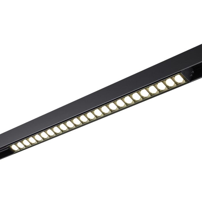Трековый светильник NOVOTECH FLUM, черный, LED, LED 24W, 3000K
