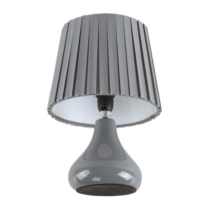 Настольная лампа LUMION NAINA, серый, E14, 40W