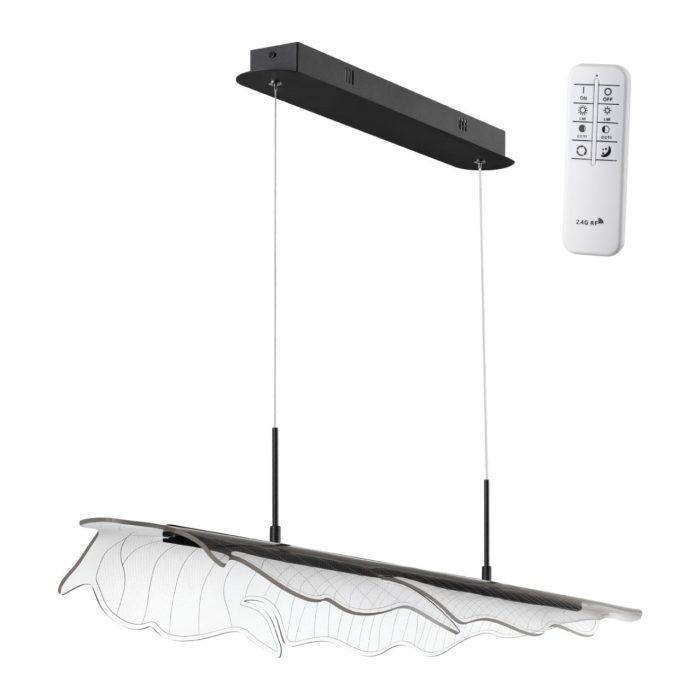 Подвесной светильник NOVOTECH FOGLIO, черный, LED, LED 36W, 3000K