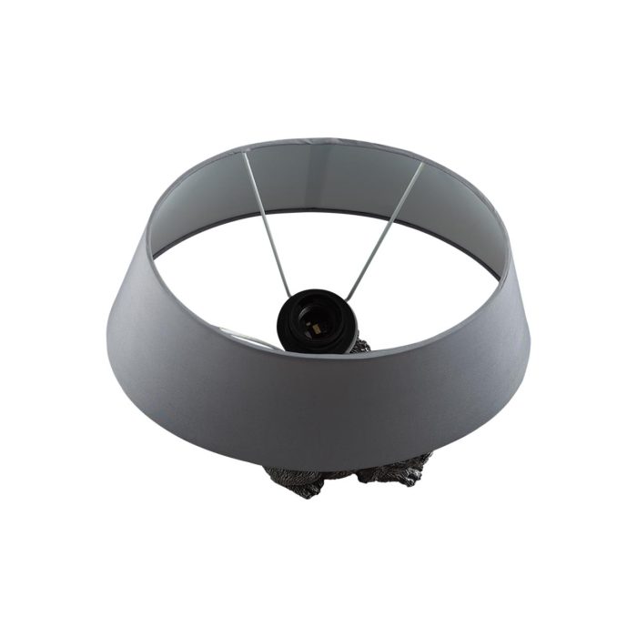 Настольная лампа LUMION CATTY, серый, E27, 60W