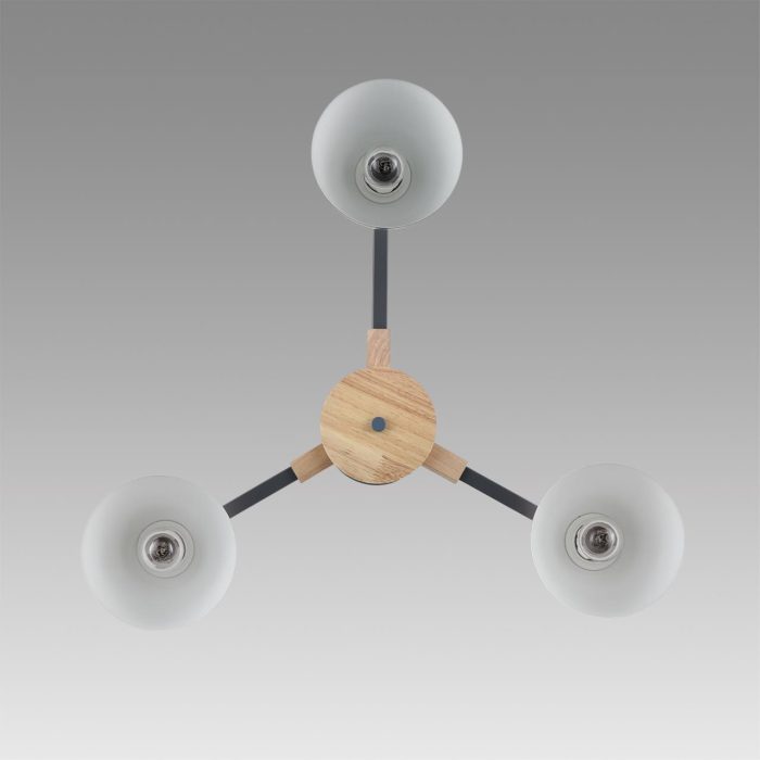 Потолочный светильник LUMION COLANGE, серый, E27, 180W