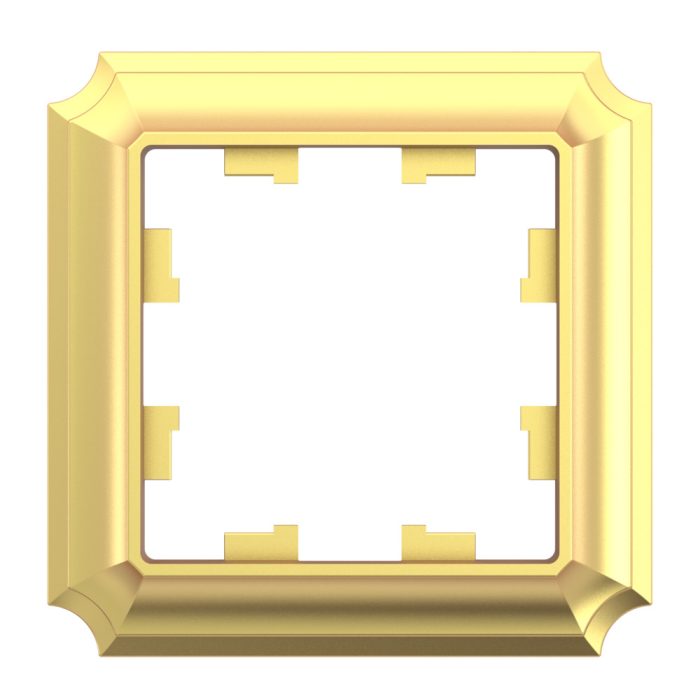 AtlasDesign antique 1-постовая рамка, золото