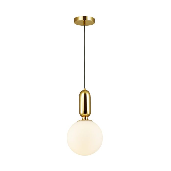 Подвесной светильник ODEON LIGHT OKIA, золотой/черный, E27, 40W