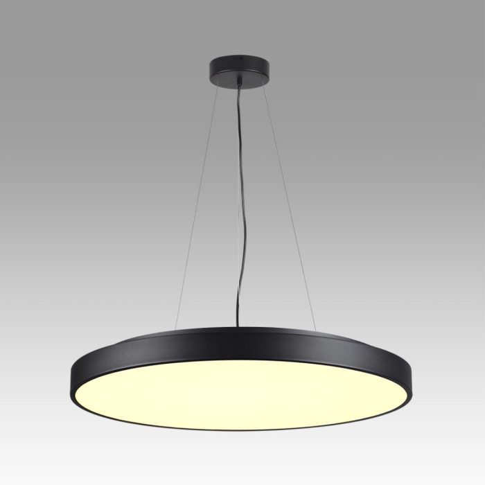 Подвесной светильник SONEX QUASAR, черный, LED, LED 92W, 3000K
