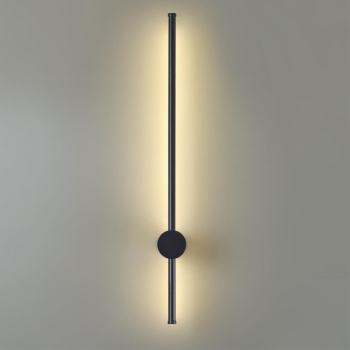 Бра LUMION BRAM, черный, LED, LED 9W, 3000K