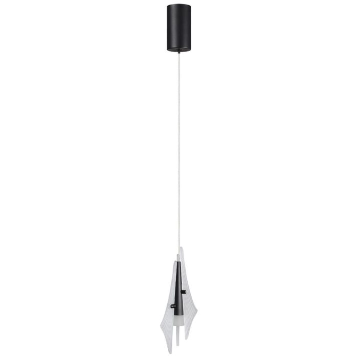 Подвесной светильник ODEON LIGHT EXCLUSIVE AFALINA, черный/белый матовый, LED, LED 6W, 3000K