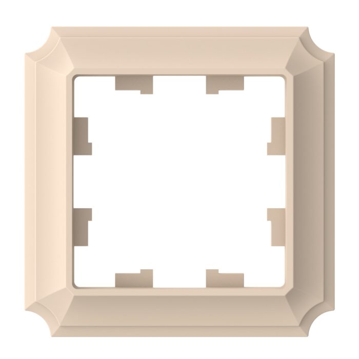 AtlasDesign antique 1-постовая рамка, песочный