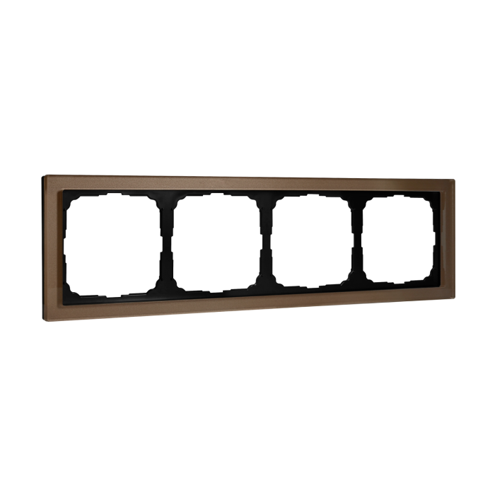ArtGallery pure 4-постовая рамка, органическое стекло шампань