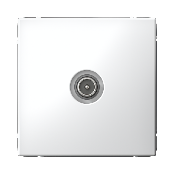 ArtGallery TV розетка проходная 4DB, механизм, белый