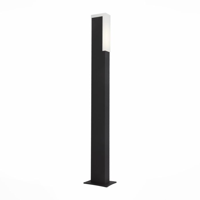Светильник уличный наземный ST-Luce Черный/Белый LED 1x6W 4000K POSTO