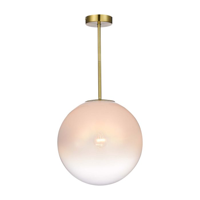 Светильник потолочный ST-Luce Золотистый/Прозрачно-белый E27 1x60W КАССИУС