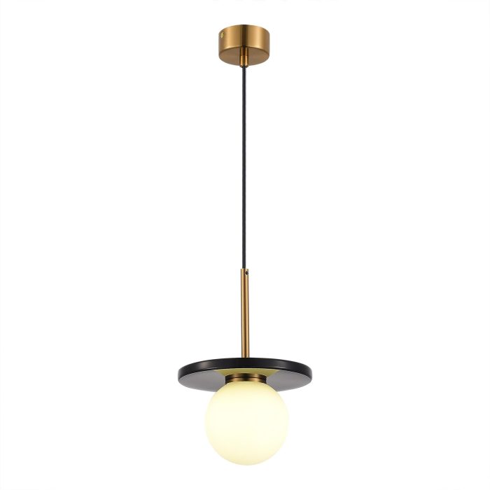 Светильник подвесной ST-Luce Латунь/Латунь, Черный G9 LED 1x5W 4000K НЕБУЛА