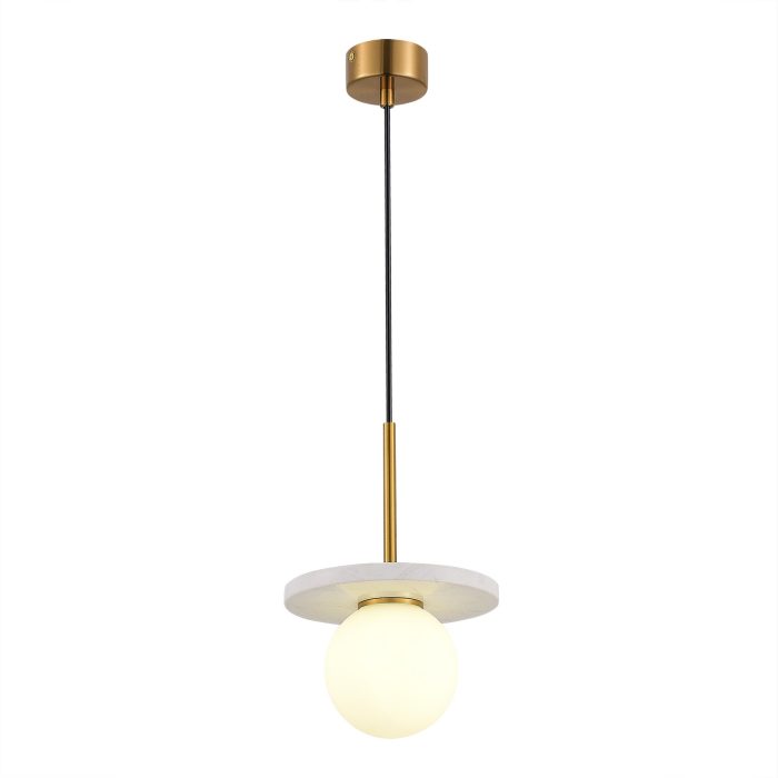 Светильник подвесной ST-Luce Латунь/Латунь, Белый G9 LED 1x5W 4000K НЕБУЛА